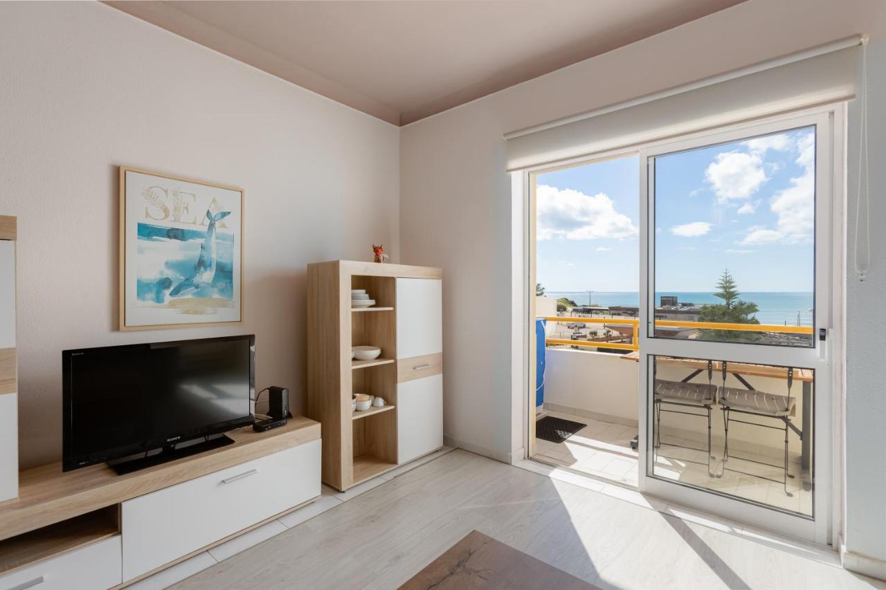 Max Crib - Seafront 2 Bedroom Apart With Ac And Private Parking In Armação de Pêra Buitenkant foto